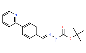 [[4-(2-吡啶基)苯基]亚甲基]-肼羧酸-(1,1-二甲基)乙酯