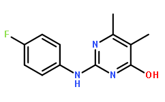 4-羟基-2-(4-氟苯胺)-5,6-二甲基嘧啶