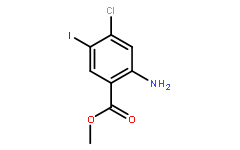 4-氯-5-碘-2-氨基苯甲酸甲酯