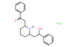 2-((2R,6S)-6-((S)-2-羟基-2-苯基乙基)-1-甲基哌啶-2-基)-1-苯基乙-1-酮盐酸盐