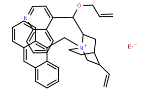 (1S,2S,4S,5R)-2-((R)-(烯丙基氧基)(喹啉-4-基)甲基)-1-(蒽-9-基甲基)-5-乙烯基奎寧環-1-鎓溴化物