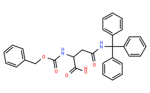 Cbz-N'-(三苯基甲基)-D-天冬氨酰胺