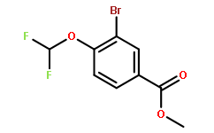 3-溴-4-(二氟甲氧基)苯甲酸甲酯