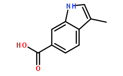 1H-Indole-6-carboxylicacid,3-methyl-(9CI)