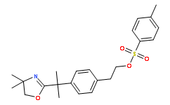 4-甲基苯磺酸4-(2-(4,4-二甲基-4,5-二氢恶唑-2-基)丙-2-基)苯乙基酯