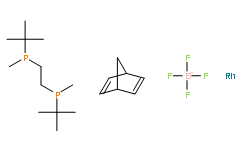 (S,S)-1,2-双[(叔丁基)甲基膦]乙烷[η-(2,5-二环庚二烯)]合四氟硼酸铑(I)