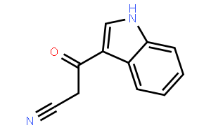 3-(1H-INDOL-3-YL)-3-OXO-PROPIONITRILE