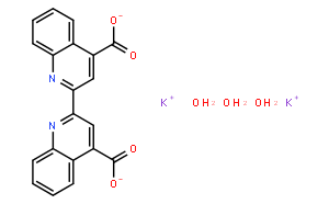 2,2'-联喹啉-4,4'-二甲酸二钾盐三水物