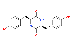 (3S,6S)-3-((1H-indol-3-yl)methyl)-6-(4-hydroxybenzyl)piperazine-2,5-dione