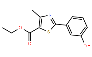 乙基 2-(3-羟基苯基)-4-甲基噻唑-5-羧酸酯