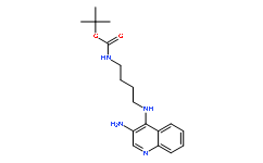 tert-butyl (4-((3-aminoquinolin-4-yl)amino)butyl)carbamate