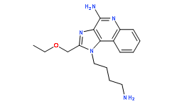 1H-Imidazo[4,5-c]quinoline-1-butanamine, 4-amino-2-(ethoxymethyl)-