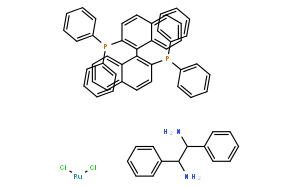 二氯[(|R|)-(+)-2，2'-二(二苯基膦)-1，1'-联萘基][(1|R|，2|R|)-(+)-1，2-二苯基乙二胺)钌(II)