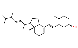 Previtamin D2 (~90%)