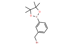 2-(3-(bromomethyl)phenyl)-4,4,5,5,-tetramethyl-1,3,2-dioxaborolane