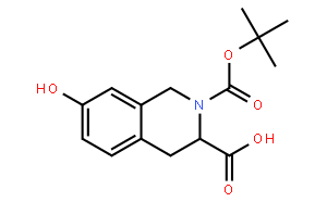 Boc-(3R)-1,2,3,4-tetrahydroisoquinolin e-7-hydroxy-3-carboxylic acid