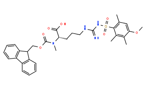 Fmoc-N-Me-Arg(Mtr)-OH