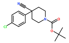 4-(4-氯苯基)-4-氰基哌啶-1-羧酸叔丁酯