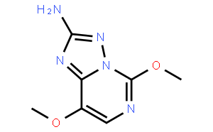 5,8-二甲氧基-[1,2,4]三唑[1,5-c]嘧啶-2-胺