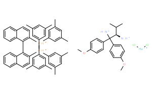 氯{-(+)-2,2-双[二(3,5-二甲苯基)磷]-1,1-联萘}[(2R)-(-)-1,1-双(4-甲氧苯基)-3-甲