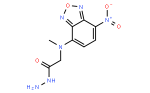 NBD-CO-Hz [4-(N-Hydrazinocarbonylmethyl-N-methylamino)-7-nitro-2,1,3-benzoxadiazole]