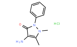 4-Amino-1,5-dimethyl-2-phenylpyrazol-3-one Hydrochloride