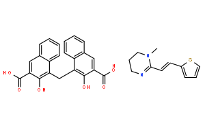 雙羥萘酸噻嘧啶