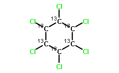 alpha-1,2,3,4,5,6-Hexachlorocyclohexane-13C6