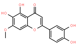 5,6,3',4'-四羥基-7-甲氧基黃酮;胡麻黃素