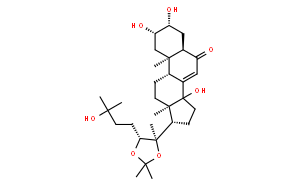 蜕皮甾酮-20,22-单丙酮化物