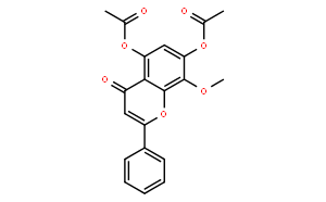 5,7-Diacetoxy-8-methoxyflavone
