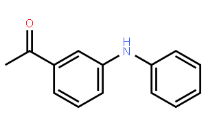 1-(3-苯基氨基苯基)-乙酮