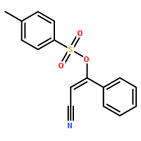 (E)-2-Cyano-1-Phenylethenyl 4-Methylbenzenesulfonate