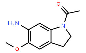 1-(6-Amino-5-methoxyindolin-1-yl)ethanone