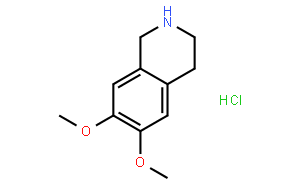 6,7-二甲氧基-1,2,3,4-四氢异喹啉 盐酸盐