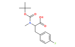 L-Phenylalanine, N-[(1,1-dimethylethoxy)carbonyl]-4-fluoro-N-methyl-