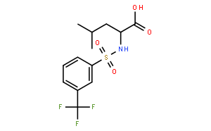 N-[3-(Trifluoromethyl)phenylsulfonyl]-DL-leucine
