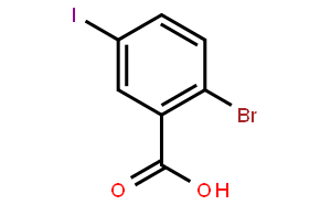 2-溴-5-碘苯甲酸