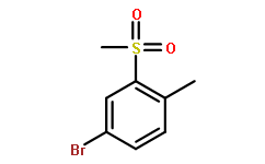 4-溴-1-甲基-2-(甲基磺酰基)苯