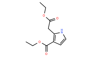 Ethyl 2-(ethoxycarbonylmethyl)pyrrole-3-carboxylate