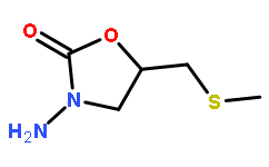 3-氨基-5-[(甲基硫代)甲基]噁唑啉-2-酮