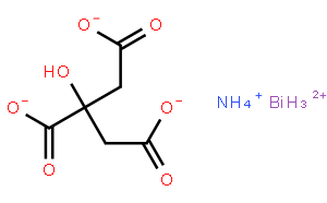 Ammonium bismuth citrate