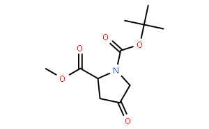 (R)-1-叔丁基 2-甲基 4-氧代吡咯烷-1,2-二羧酸酯