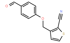 3-[(4-Formylphenoxy)methyl]thiophene-2-carbonitrile