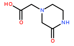 (3-Oxo-1-piperazinyl)acetic acid