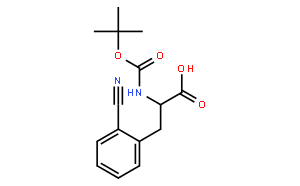 (R)-2-((叔丁氧羰基)氨基)-3-(2-氰基苯基)丙酸