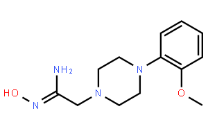4-(2-Methoxyphenyl)-1-piperazineacetamidoxime