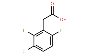 3-Chloro-2,6-difluorophenylacetic acid