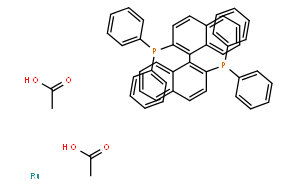 二乙酸[(S)-(-)-2,2'-双(二苯基膦)-1,1'-联萘基]钌(II)