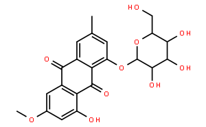 大黄素甲醚-8-O-葡萄糖苷、大黄素甲醚-8-O-Β-D-葡萄糖苷